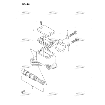 FRONT MASTER CYLINDER (MODEO J/K/L)