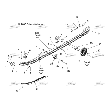 SUSPENSION, RAIL MOUNTING
