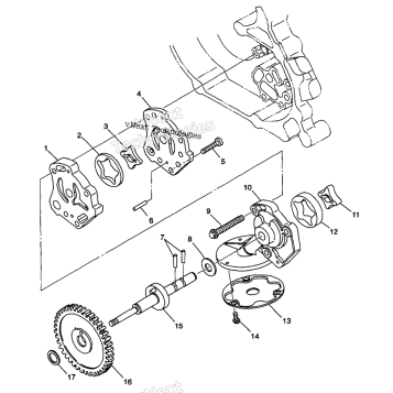 OIL PUMP S98CH50E (4950135013E002)