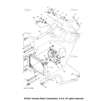 RADIATOR & HOSE