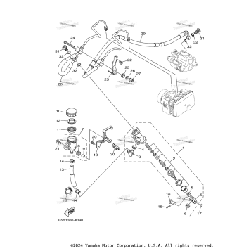 REAR MASTER CYLINDER