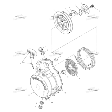 RECOIL STARTER A01AA32AA
