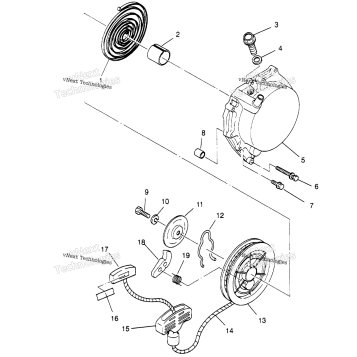 RECOIL STARTER 6X6 400L