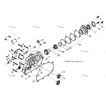 DRIVE TRAIN, REAR DRIVE ASSEMBLY