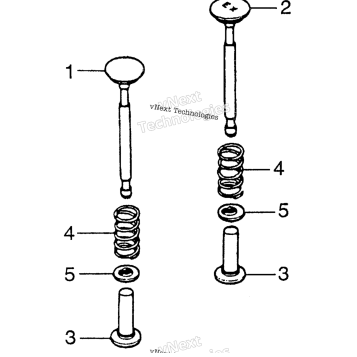 VALVE + VALVE SPRING #2
