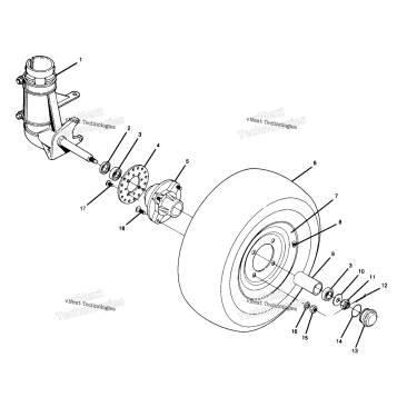 FRONT WHEEL ASSEMBLY