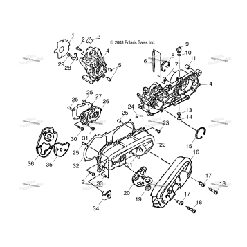CRANKCASE /CB