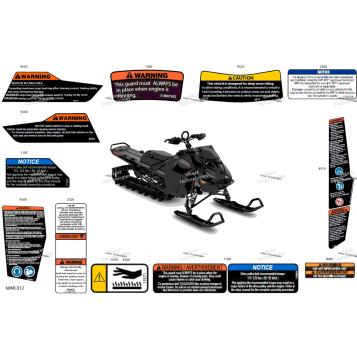 BODY - WARNING DECALS