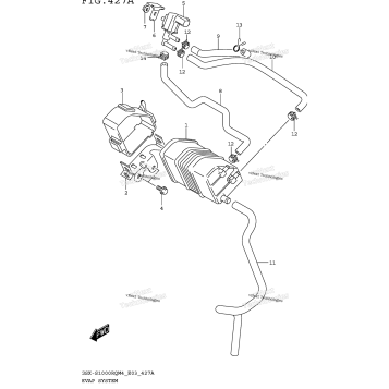EVAP SYSTEM (GSX-S1000RQM4 E33)