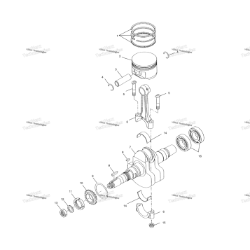 CRANKSHAFT & PISTON