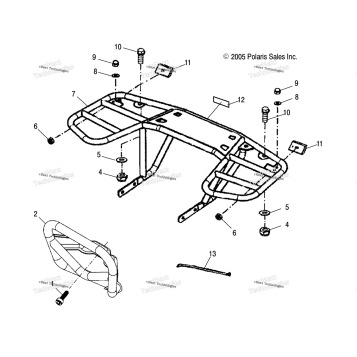 CHASSIS, BUMPER & RACK