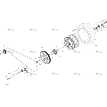 DRIVE SYSTEM, REAR