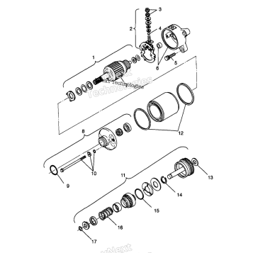 STARTING MOTOR