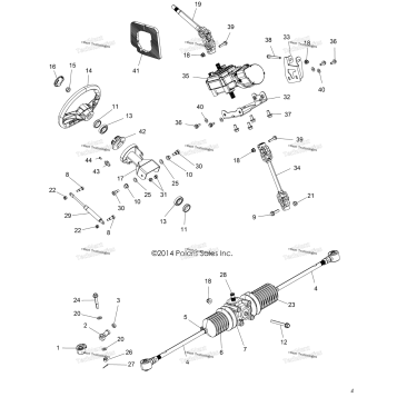 STEERING, EPS STEERING ASM. A16DAE57FM