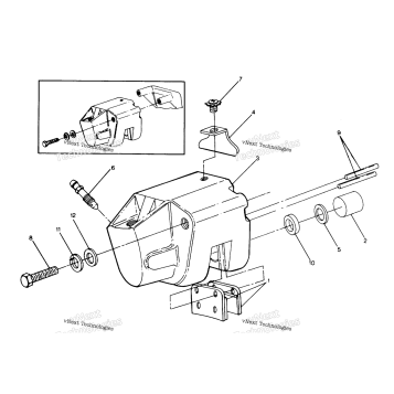 REAR BRAKE CALIPER ASSEMBLY
