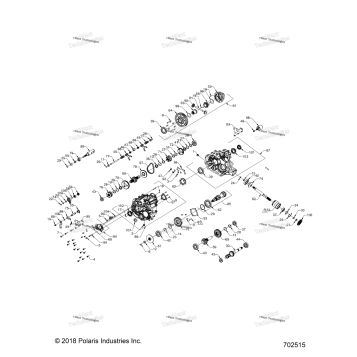 DRIVE TRAIN, MAIN GEARCASE INTERNALS R19RGE99F2/FF/SC2/SFF