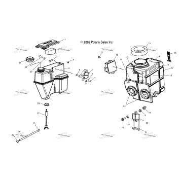 OIL TANK/AIR BOX