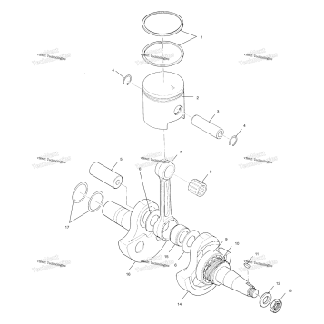 CRANKSHAFT & PISTON