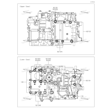 CRANKCASE BOLT PATTERN