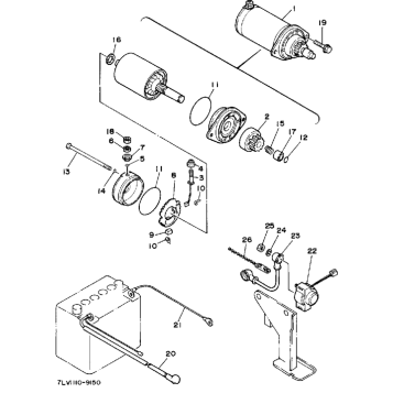 STARTING MOTOR