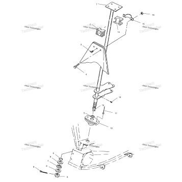 STEERING POST