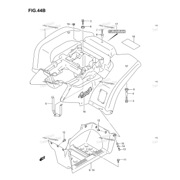 REAR FENDER (MODEL K7)