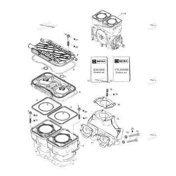 CYLINDER, EXHAUST MANIFOLD