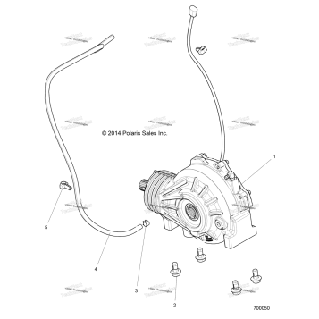 DRIVE TRAIN, FRONT GEARCASE MOUNTING
