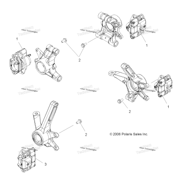 BRAKE CALIPER MOUNTING