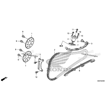 CAM CHAIN@TENSIONER