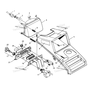 HEADLIGHT ASSEMBLY TRAIL BOSS