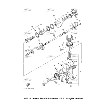 CRANKSHAFT & PISTON