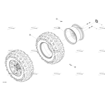 DRIVE - REAR WHEELS - XT
