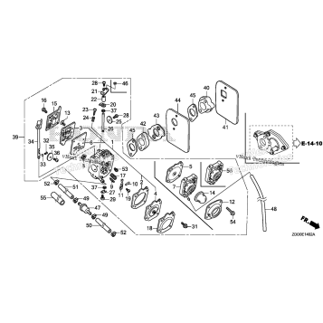 CARBURETOR (RAMMER FLOATLESS)