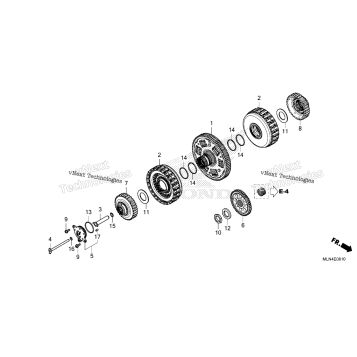 CLUTCH (CRF1100D/D4)