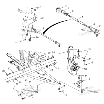 AARM/STRUT MOUNTING B
