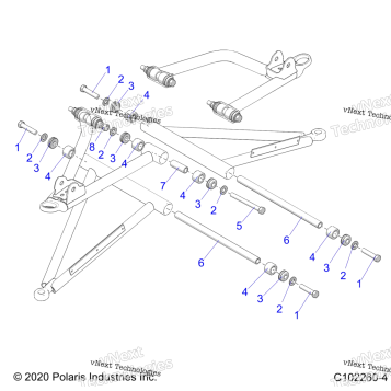 SUSPENSION, AARM MOUNTING