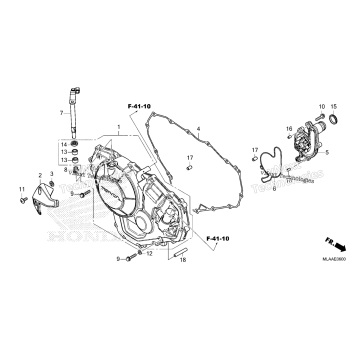 RIGHT CRANKCASE COVER (CMX1100A/A2)