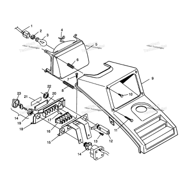 HEADLIGHT ASSEMBLY 4X4 300