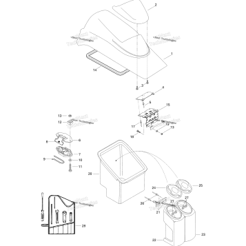 FRONT STORAGE COMPARTMENT