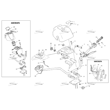 HANDLEBAR A00CB32AA
