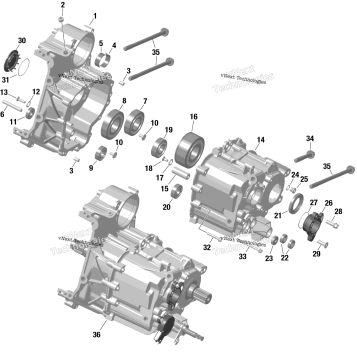 ROTAX - GEARBOX HOUSING