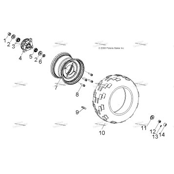 WHEELS, FRONT