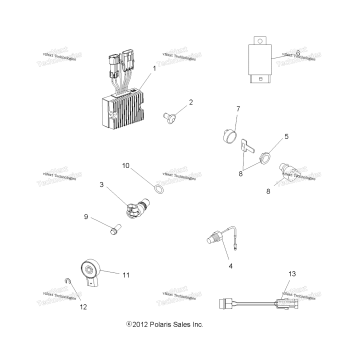 ELECTRICAL, SWITCHES, SENSORS & ECM