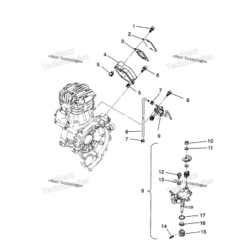 OIL PUMP SPORTSMAN 4X4