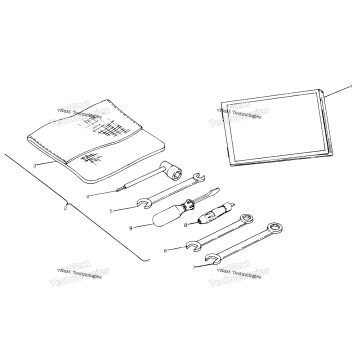 TOOL KIT ASSEMBLY 250 4X4