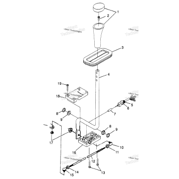 GEAR SELECTOR SPORT 400L W97BA38C & TRAIL BLAZER
