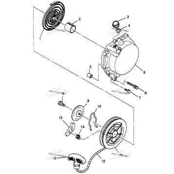 RECOIL STARTER SPORTSMAN 4X4