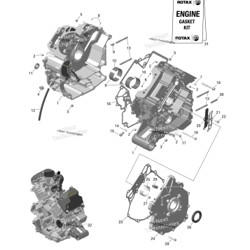 ROTAX - CRANKCASE