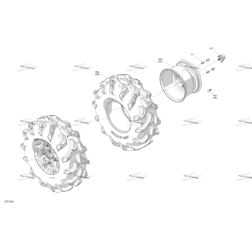 DRIVE - REAR WHEELS